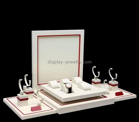 Custom acrylic shopping mall watches display prop WDJ-121