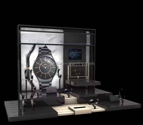 Custom acrylic retail shop watches display prop WDJ-119