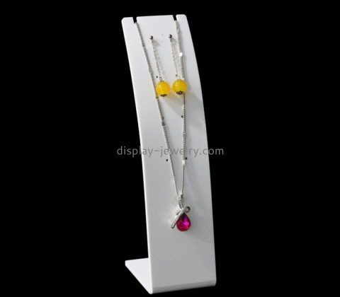 China acrylic supplier custom plexiglass necklaces display rack NDJ-860