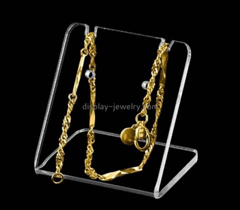 China acrylic manufacturer custom lucite necklace display holder NDJ-827