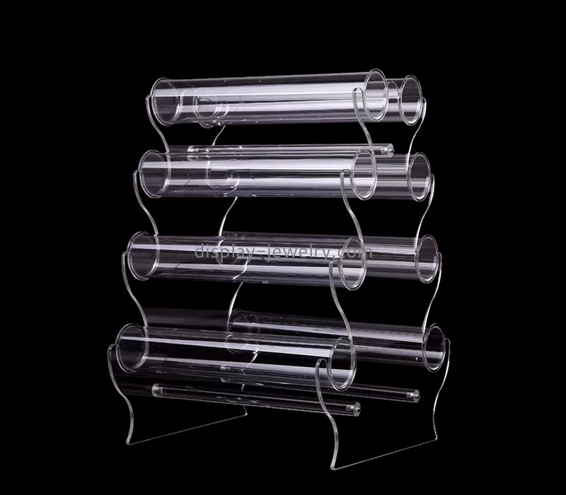 Lucite display manufacturer custom acrylic jewelery display racks plexiglass braclets display stands BDJ-278