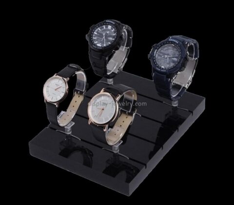 Plexiglass stand manufacturer custom shopping store acrylic watches display rack WDJ-062