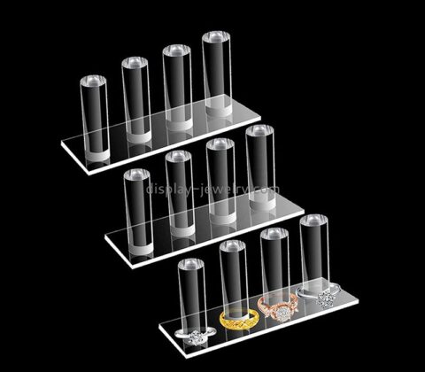 Acrylic jewelry display supplier custom plexiglass ring holder display organizer RDJ-296