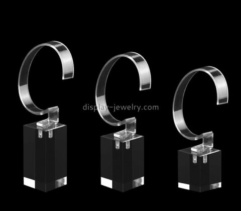 Plexiglass jewelery display manufacturer custom acrylic watch display stand block WDJ-074