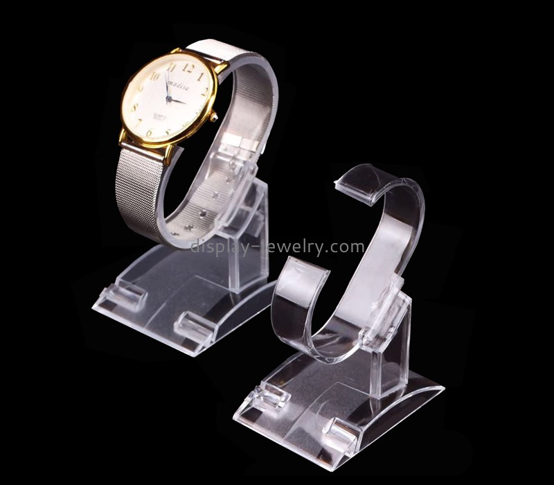 Lucite products manufacturer custom acrylic wrist watch display holder WDJ-070