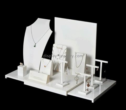 China acrylic manufacturer custom countertop plexiglass jewelry display stand ODJ-126