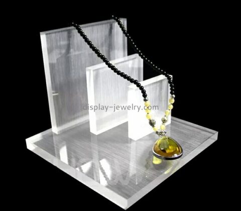 Custom wholesale acrylic retail jewellery display blocks ODJ-218