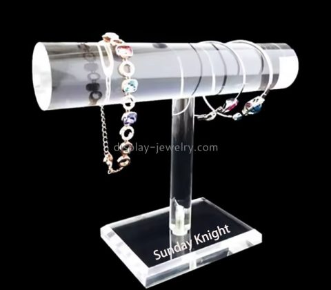 Custom wholesale acrylic necklace bracelet T bar display stand ODJ-213