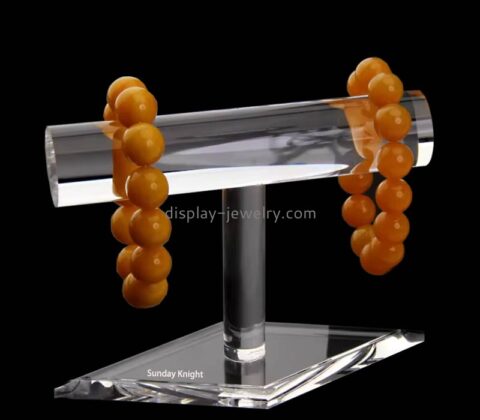 Custom wholesale acrylic T bar bead bracelets display stand BDJ-364