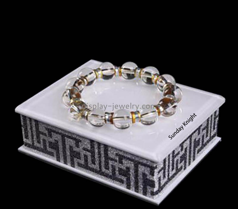 Custom wholesale acrylic bead bracelet display prop BDJ-360