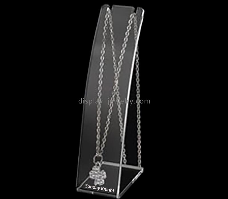 Custom wholesale acrylic necklace jewelry display rack NDJ-893