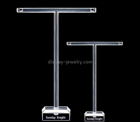 Custom wholesale acrylic T-bar earrings display stand EDJ-620