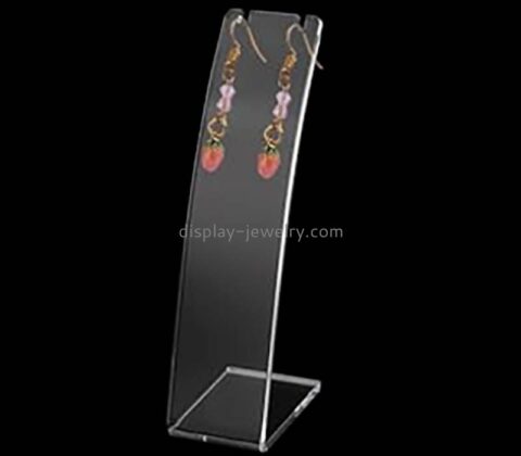 Custom wholesale acrylic L shape earring necklace display stand EDJ-612