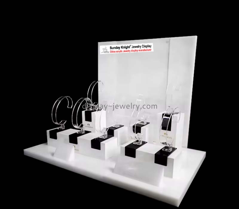 Custom acrylic countertop watches display props WDJ-124