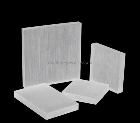 Custom plexiglass display blocks for jewellery shop ODJ-183