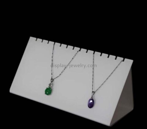 Custom acrylic countertop necklaces display prop NDJ-873