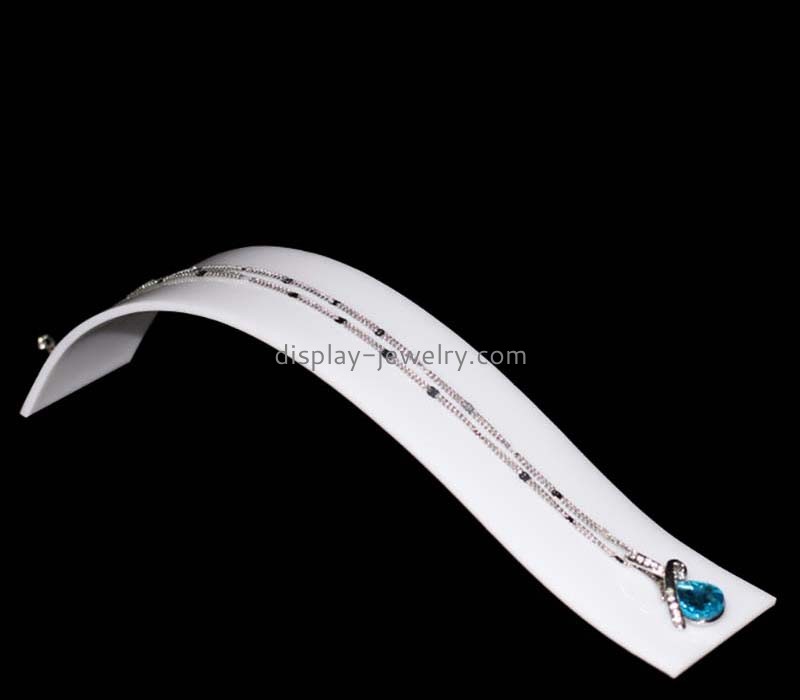 Custom acrylic retail shop necklace display prop NDJ-871