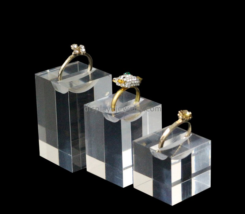 Custom acrylic jewelry shop ring display blocks RDJ-340