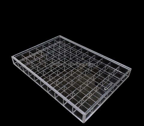 Custom plexiglass multi compartments jewelry organizer box ODJ-175