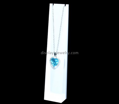 Custom acrylic jewelry necklace display prop block NDJ-864