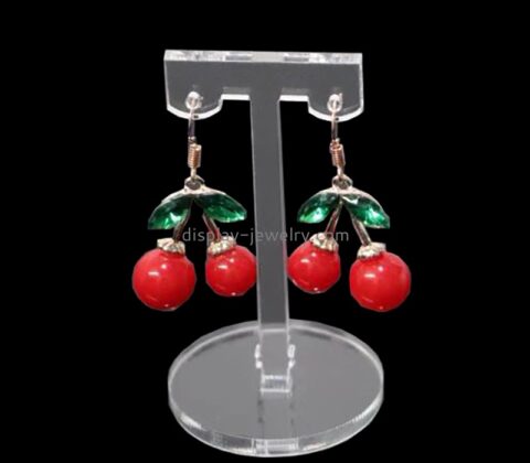 Custom clear acrylic earrings danglers display stand EDJ-590