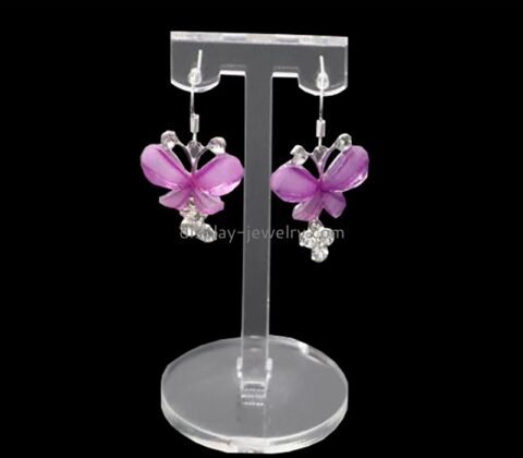 Custom clear acrylic earring jewelry display stand EDJ-589