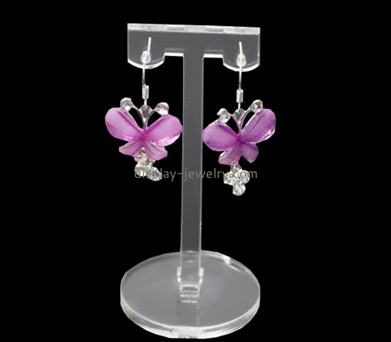 Custom clear acrylic earring jewelry display stand EDJ-589