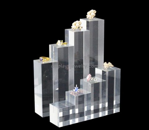 Acrylic products supplier custom acrylic jewelry retail display blocks ODJ-170