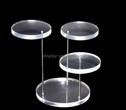 Plexiglass display supplier custom acrylic 4-tier jewelry display towers ODJ-167