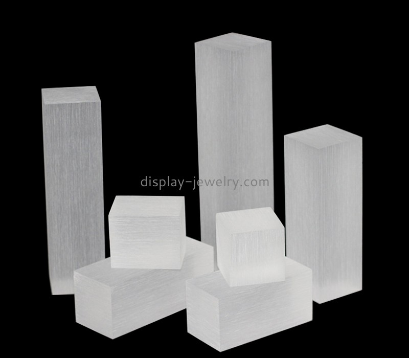 China plexiglass manufacturer custom acrylic jewellery display risers ODJ-166