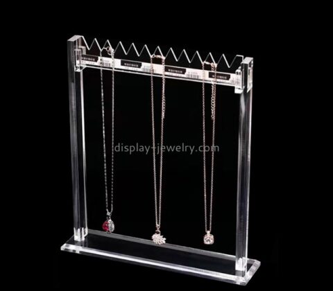 Plexiglass jewelry display manufacturer custom acrylic fashion necklace display props NDJ-856