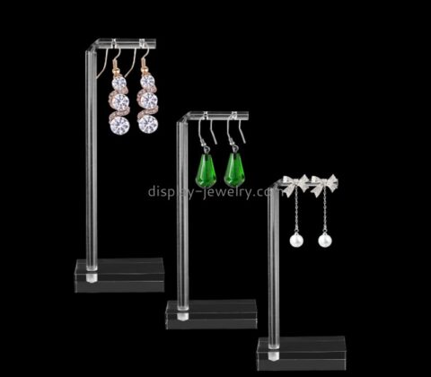 Perspex item supplier custom acrylic earring display stands holders EDJ-584