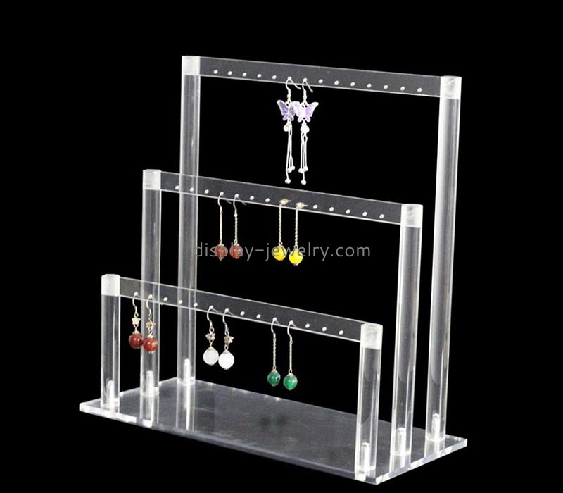 Perspex products manufacturer custom acrylic earring display stands EDJ-581