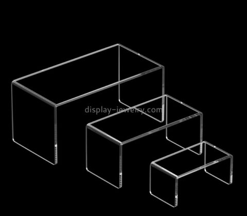 Plexiglass item supplier custom acrylic display risers for bracelet jewelry BDJ-306