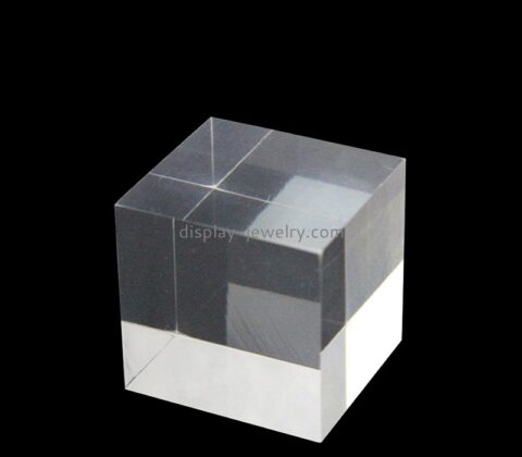 Acrylic display manufacturer custom plexiglass display cube for ring RDJ-318