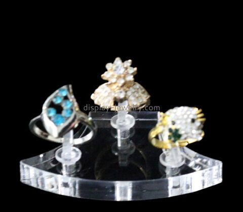 China perspex manufacturer custom acrylic jewelry rings display props RDJ-314