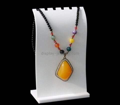 Plexiglass display supplier custom acrylic jewelry necklace display holders NDJ-841