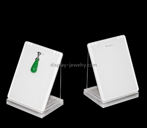 Perspex item supplier custom acrylic necklace display racks NDJ-836