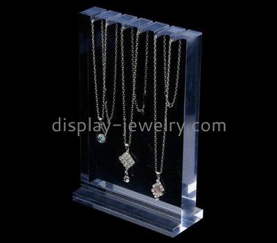 Custom jewellery stands wholesale clear table top display stands necklace jewelry stand NDJ-055