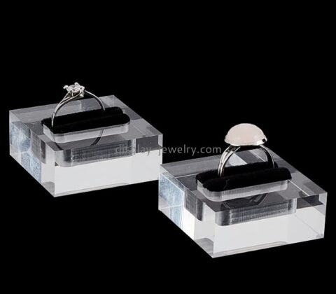 Plexiglass jewelry display manufacturer custom acrylic ring display blocks RDJ-299