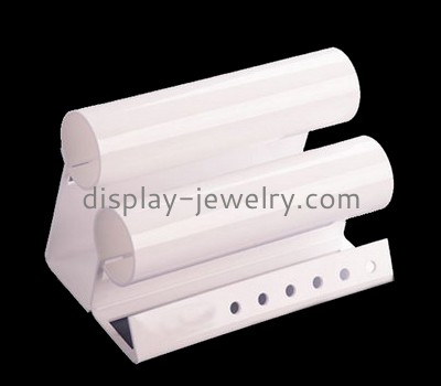 Custom retail white acrylic watches display stand WDJ-055