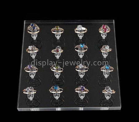 China acrylic manufacturer customized acrylic ring and earring holder RDJ-221