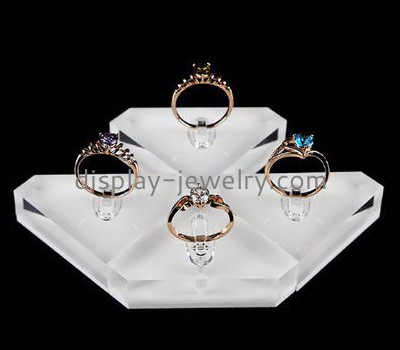 Jewelry display manufacturers customized acrylic jewelry ring display trays DMD-130