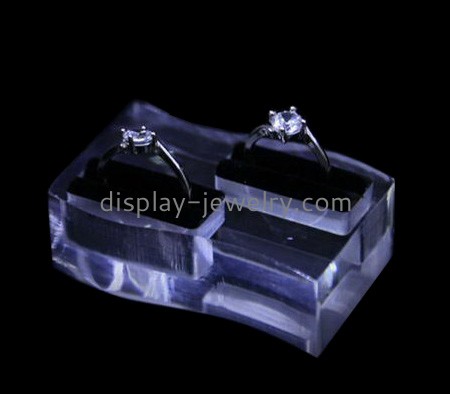 Acrylic display manufacturers customize jewelry ring showcase display box wholesale RDJ-124