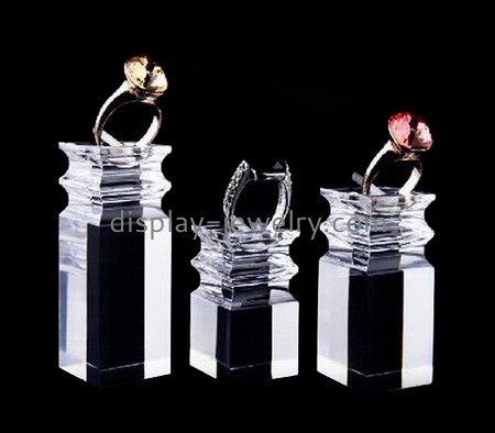 Plexiglass manufacturer customize acrylic ring display stands RDJ-080