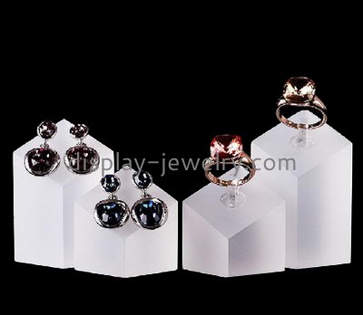 Custom acrylic jewelry display stand white jewelry display stands jewelry display holders for ring RDJ-072