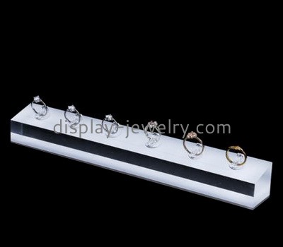 Customized acrylic counter display stands jewelry counter display ring display stand RDJ-056