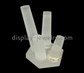 Factory custom acrylic display stands plexiglass display stands jewelry display organizer for ring RDJ-046