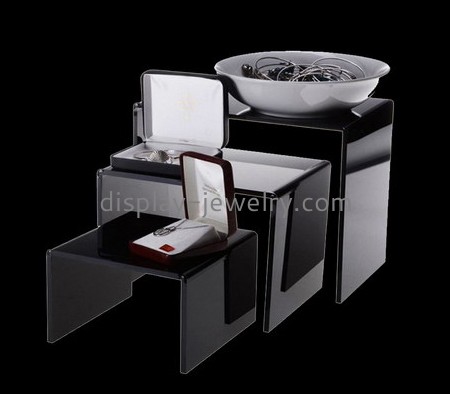 OEM supplier customized plexiglass jewellery display risers ODJ-123