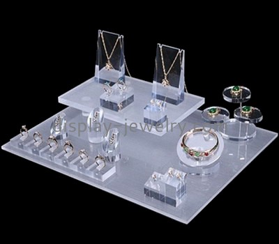 OEM supplier customized plexiglass counter top jewellery display stands ODJ-121